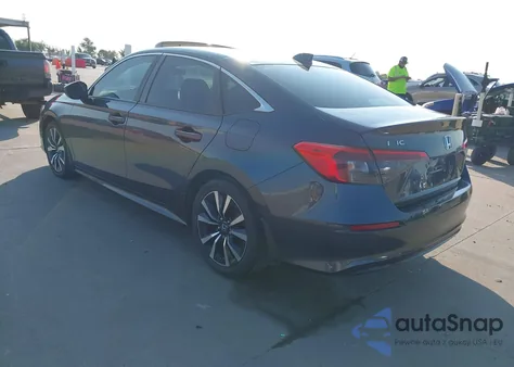 2022 Honda Civic Ex из США, поврежденный, VIN 2HGFE1F73NH311660